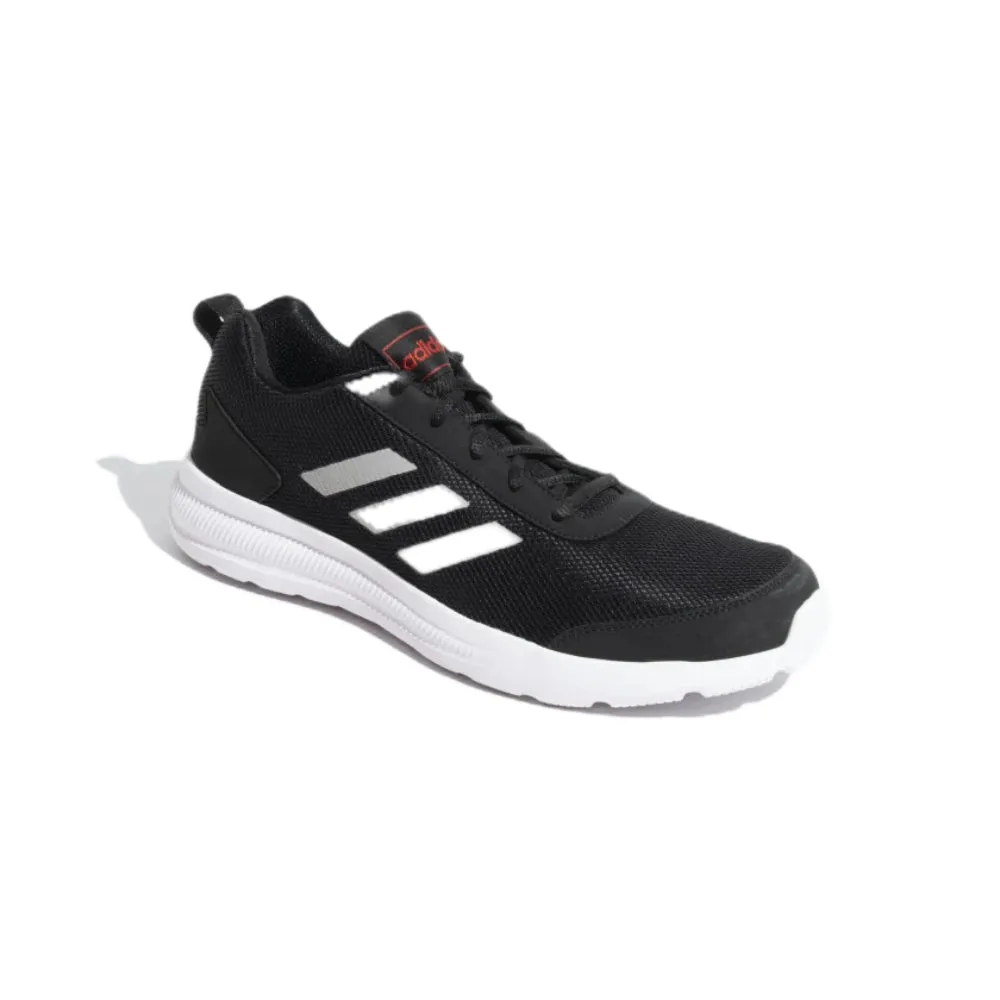 Adidas Men's Vultrun Running Shoe (Core Black/Dove Grey/Better Scarlet)