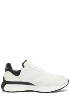 ALEXANDER MCQUEEN Panelled mesh sneakers  -                         -                     -                