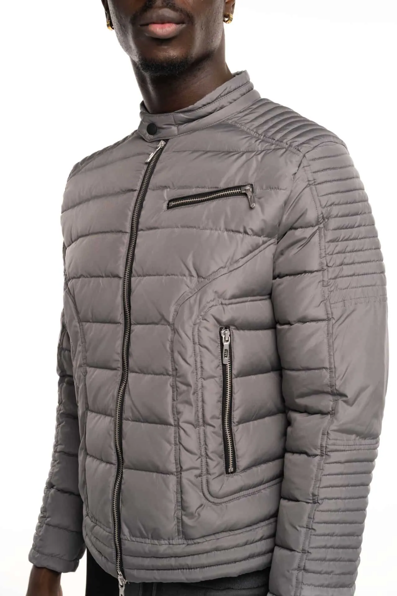 AM Coat Boston Regular Fit In Tec MMCO00860-FA600243-9074