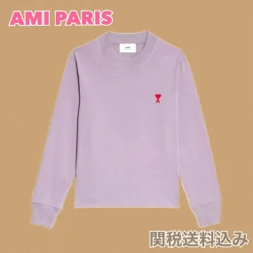 AMI PARIS  |Plain Hoodies & Sweatshirts