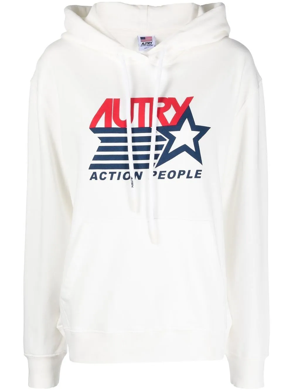 AUTRY  |Plain Cotton Logo Hoodies & Sweatshirts