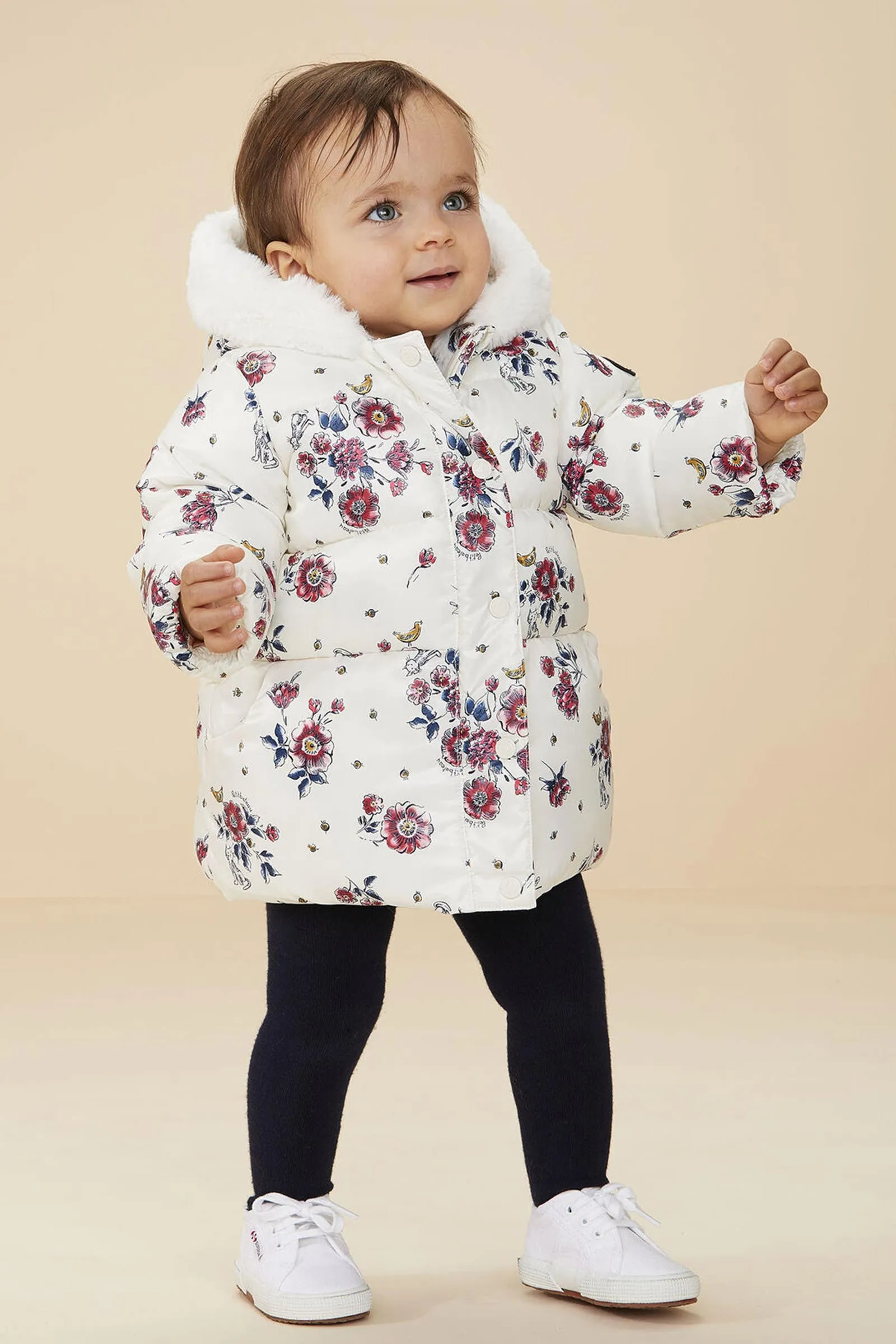 Baby Girl's Multicolor Liberty Jacket