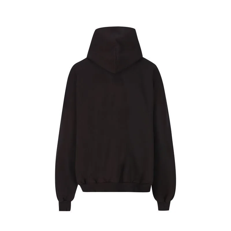 BALENCIAGA  |Beverly Hills Hoodie Oversized in Black/white