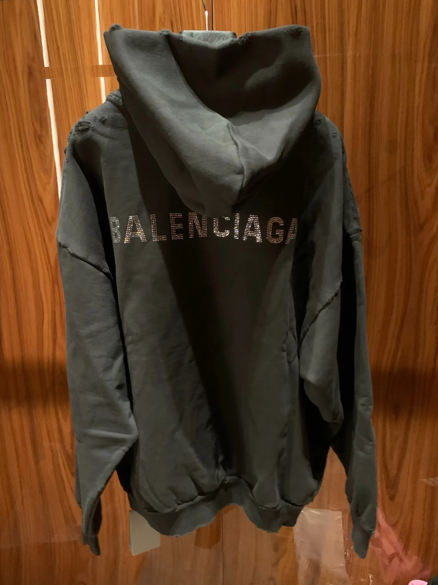 BALENCIAGA  |Unisex Cotton Logo Hoodies & Sweatshirts