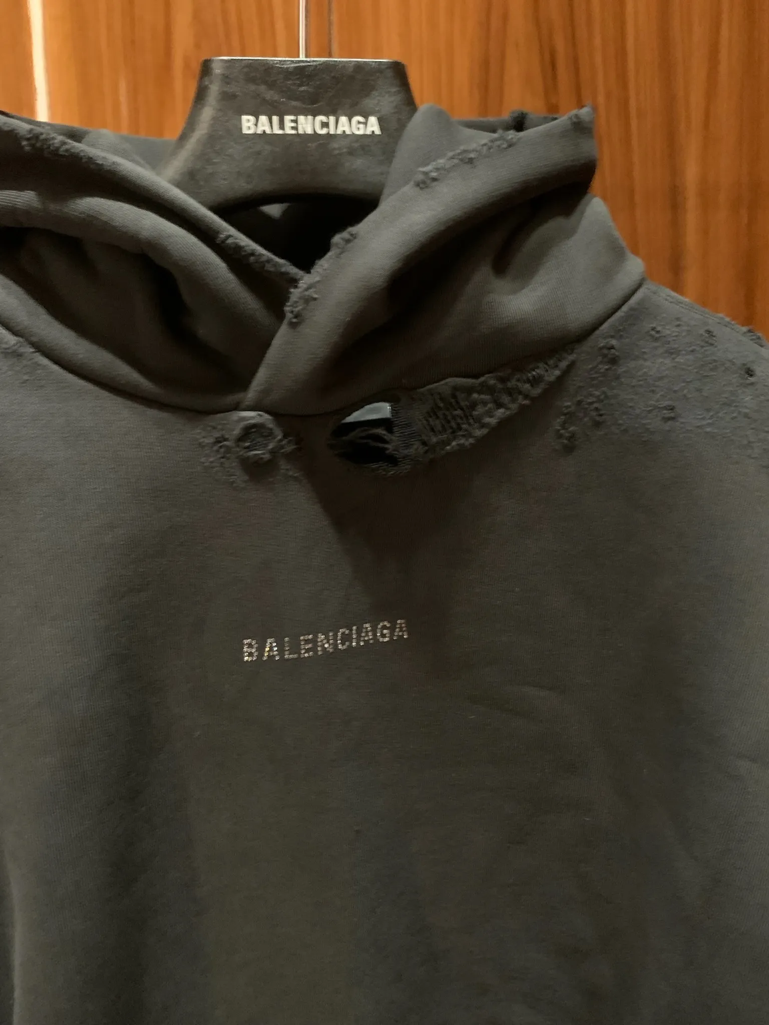 BALENCIAGA  |Unisex Cotton Logo Hoodies & Sweatshirts