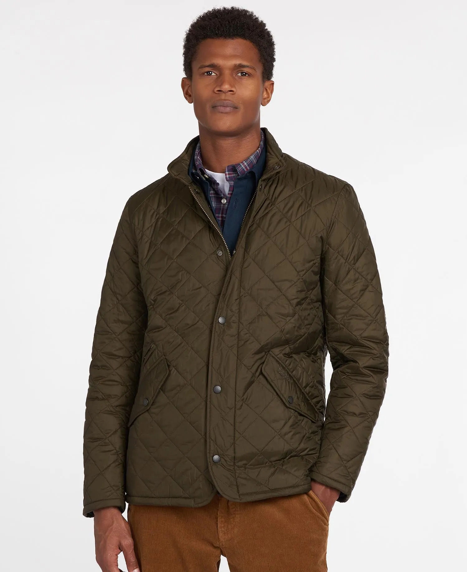 Barbour Flyweight Chelsea Quilted Jacket - Olive