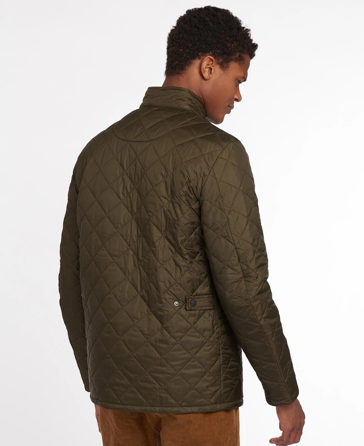 Barbour Flyweight Chelsea Quilted Jacket - Olive