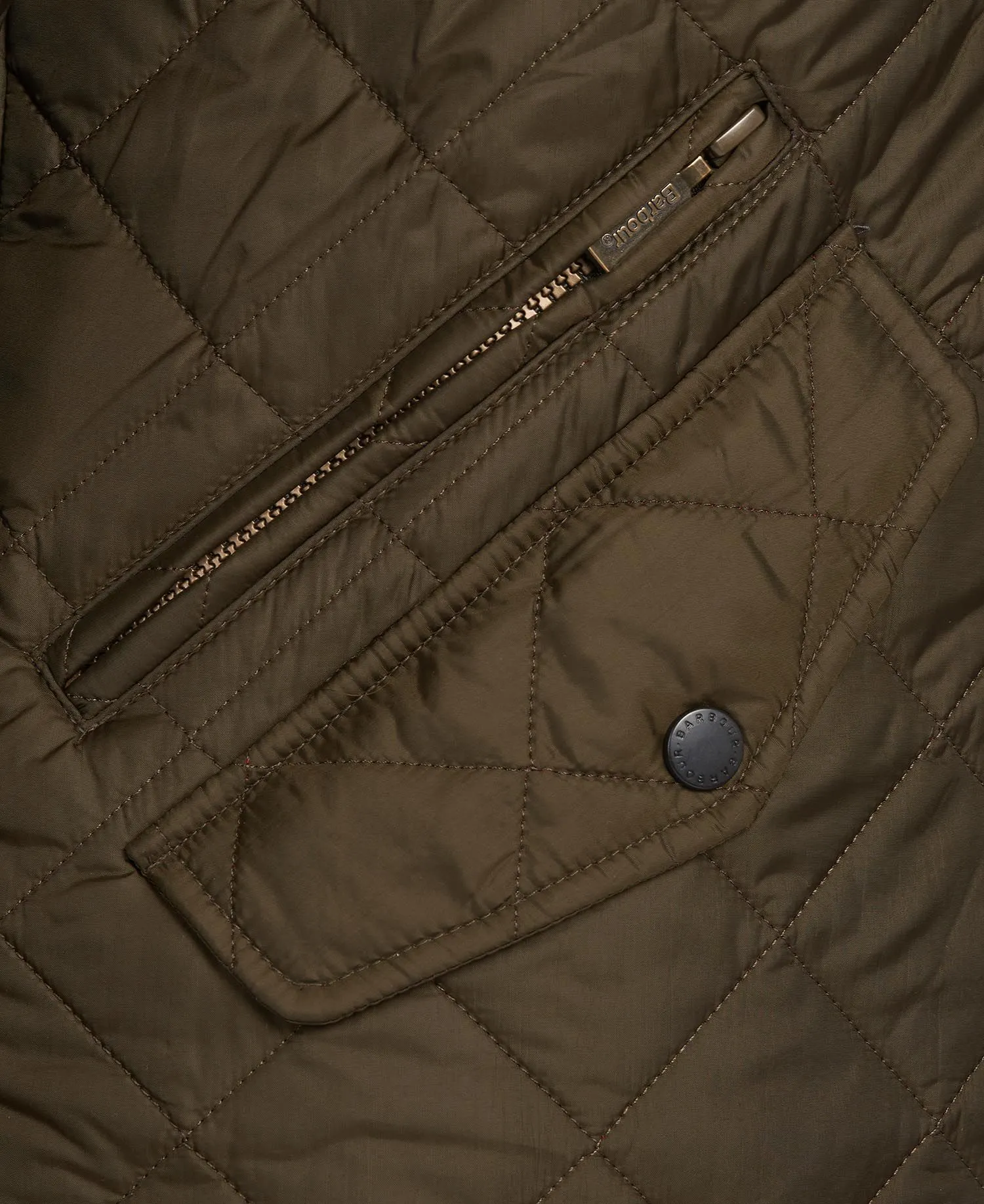 Barbour Flyweight Chelsea Quilted Jacket - Olive