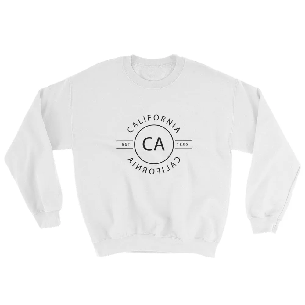 California - Crewneck Sweatshirt - Reflections