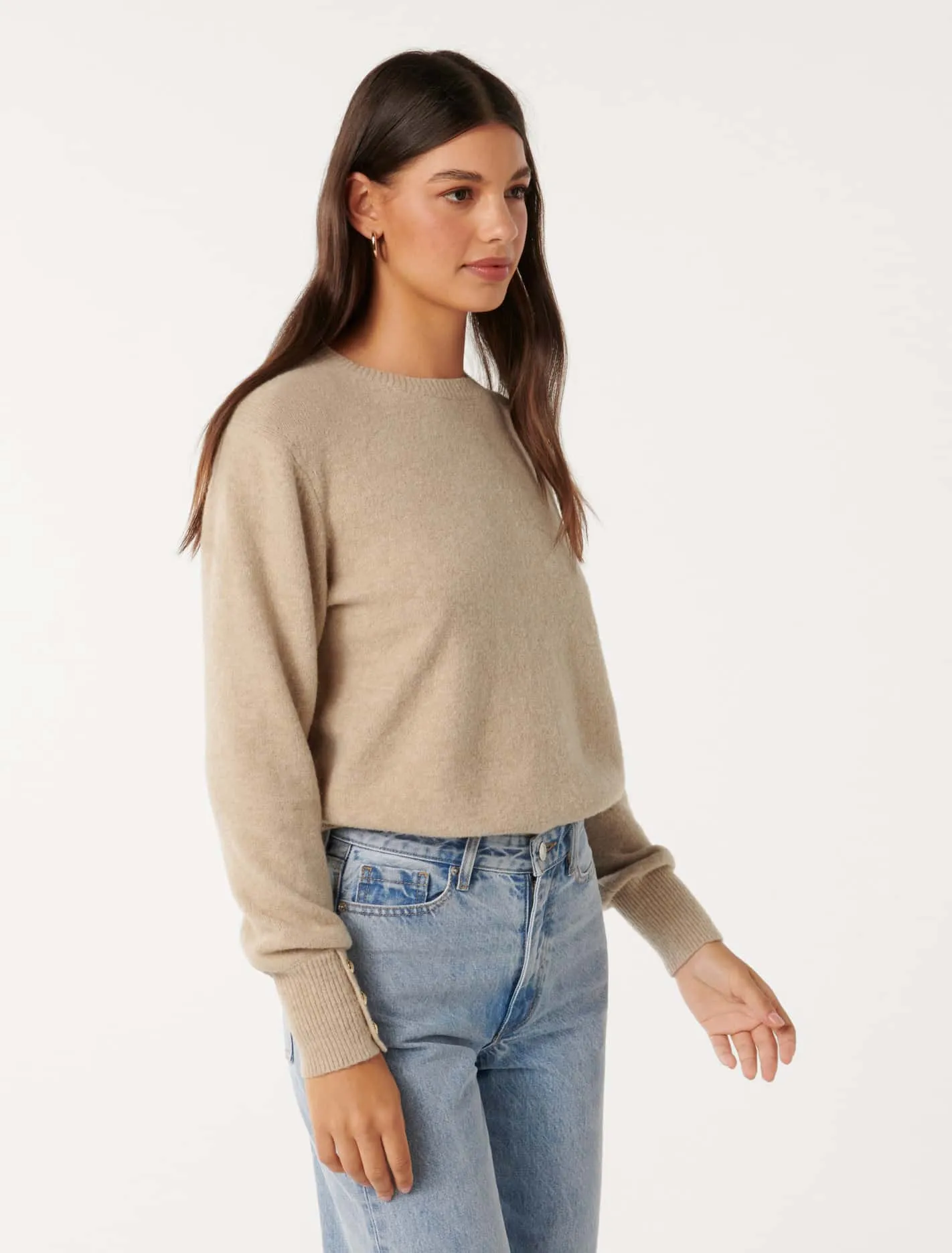 Camille Brushed Knit Jumper