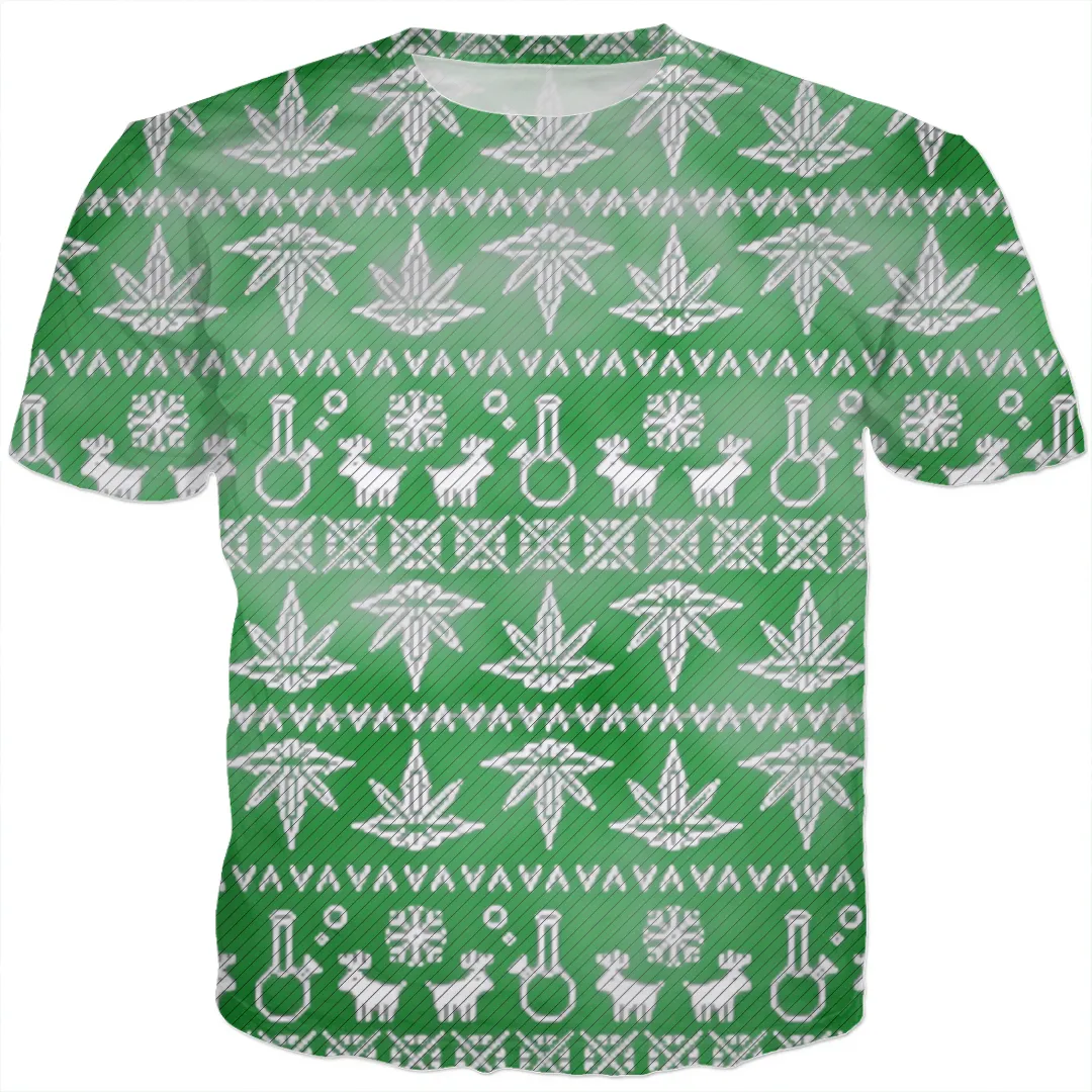 Christmas Weed T-Shirt