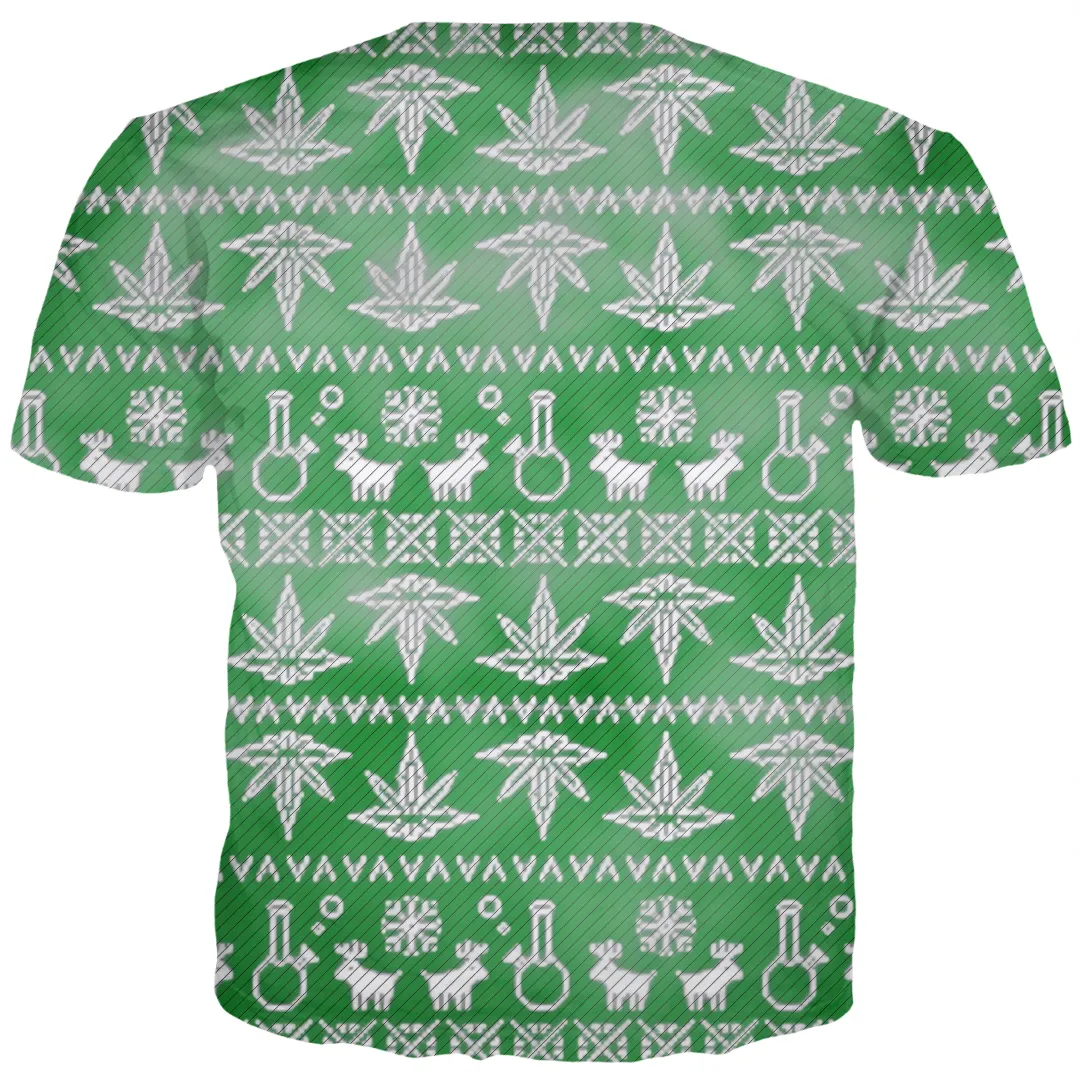 Christmas Weed T-Shirt