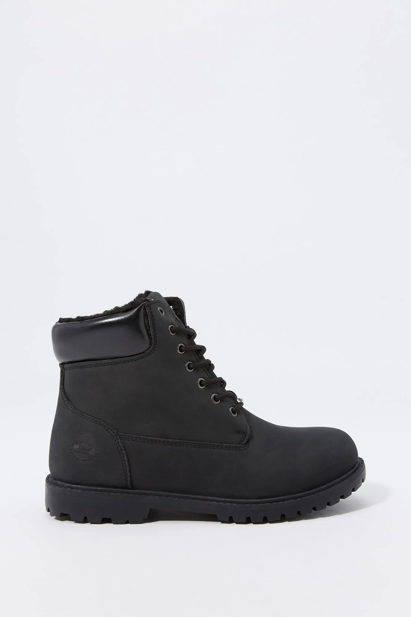 Collar Lace Up Boot