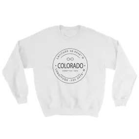 Colorado - Crewneck Sweatshirt - Latitude & Longitude