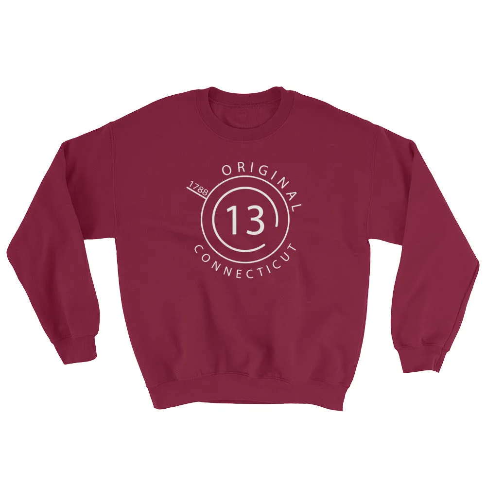 Connecticut - Crewneck Sweatshirt - Original 13