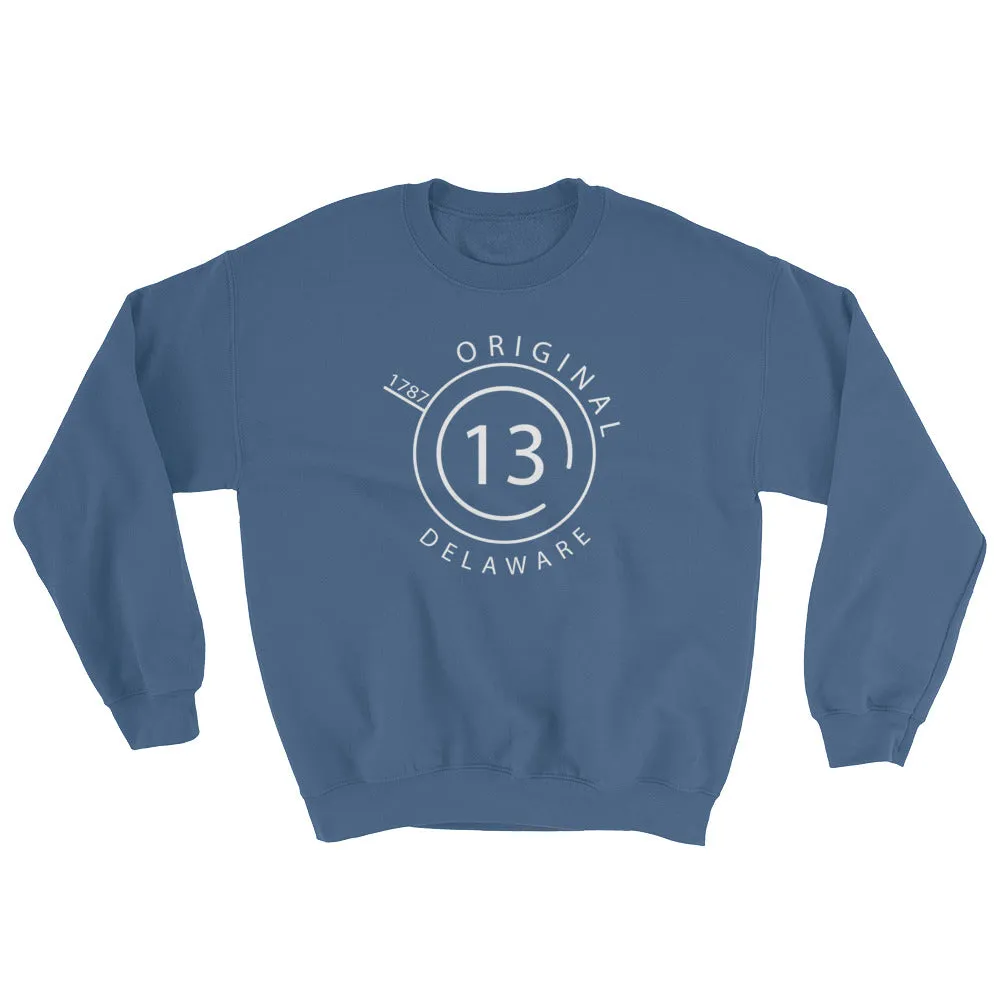 Delaware - Crewneck Sweatshirt - Original 13