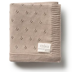 Domani Home Flower Stone Baby Blanket