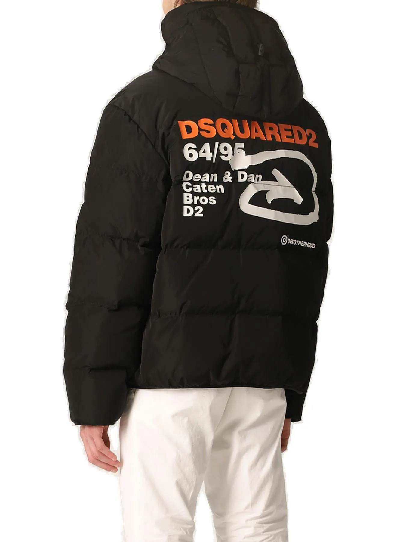 Dsquared2 Hooded Straight-Hem Padded Jacket