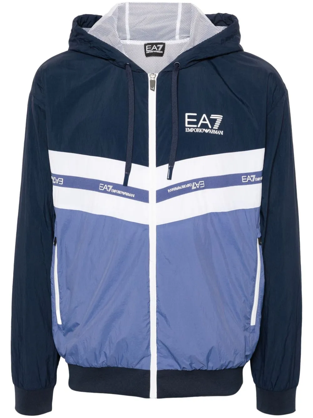 Ea7 Coats Blue