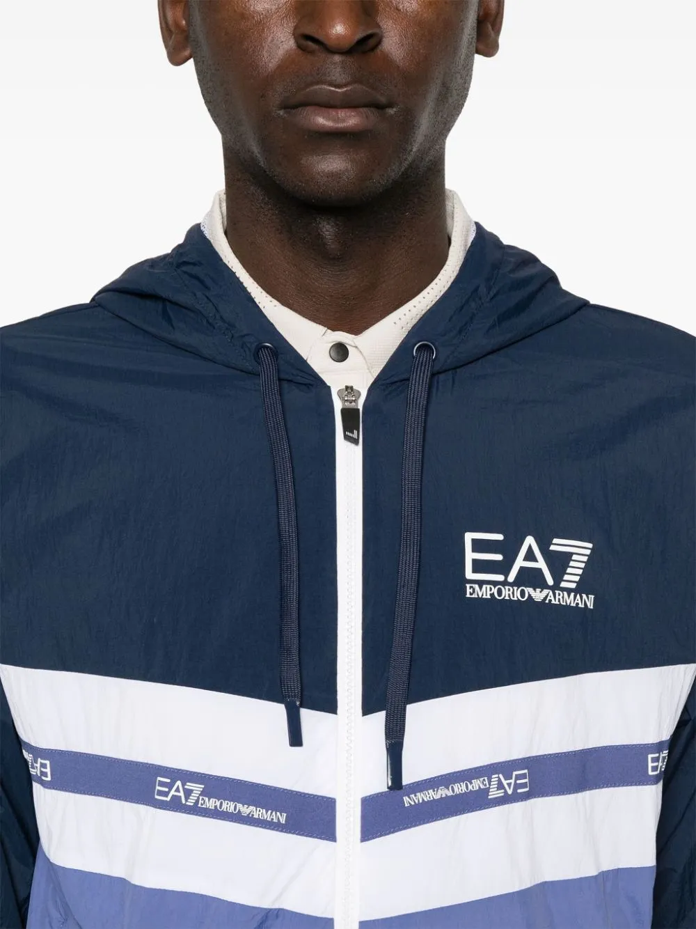 Ea7 Coats Blue