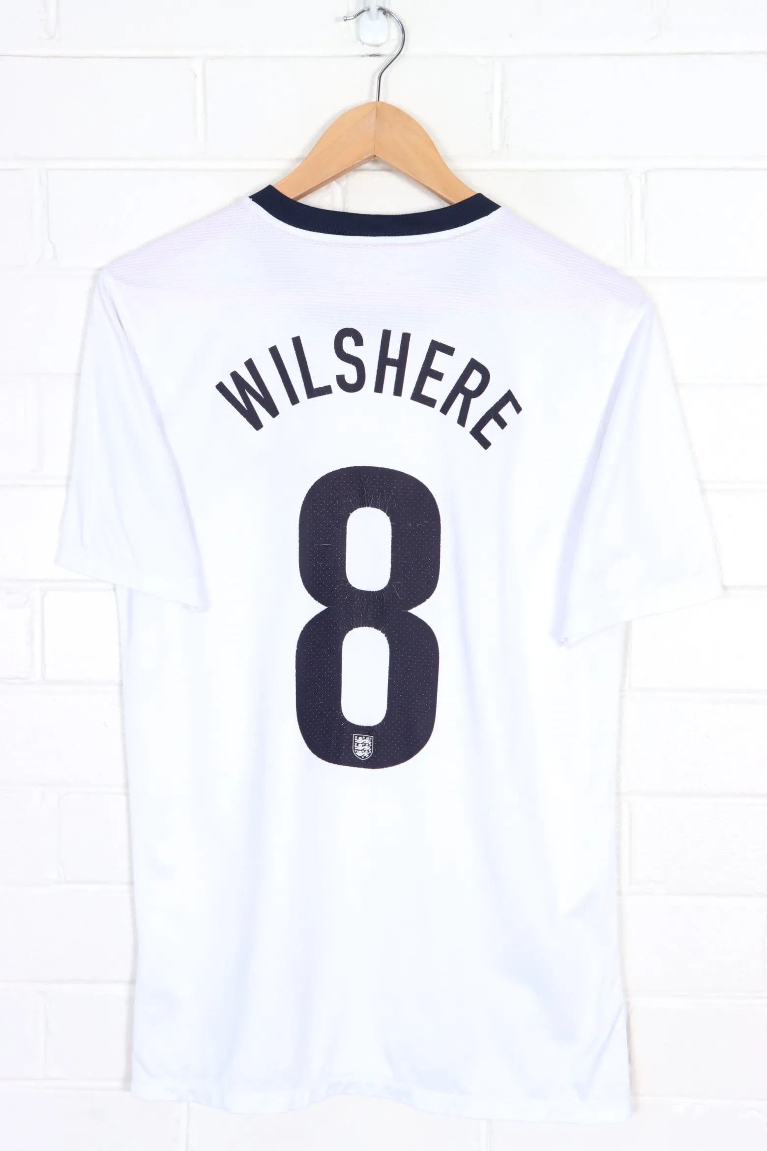 England #8 Wilshere 2013/2014 '150 Years' NIKE Home Soccer Jersey (S)