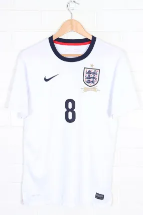 England #8 Wilshere 2013/2014 '150 Years' NIKE Home Soccer Jersey (S)