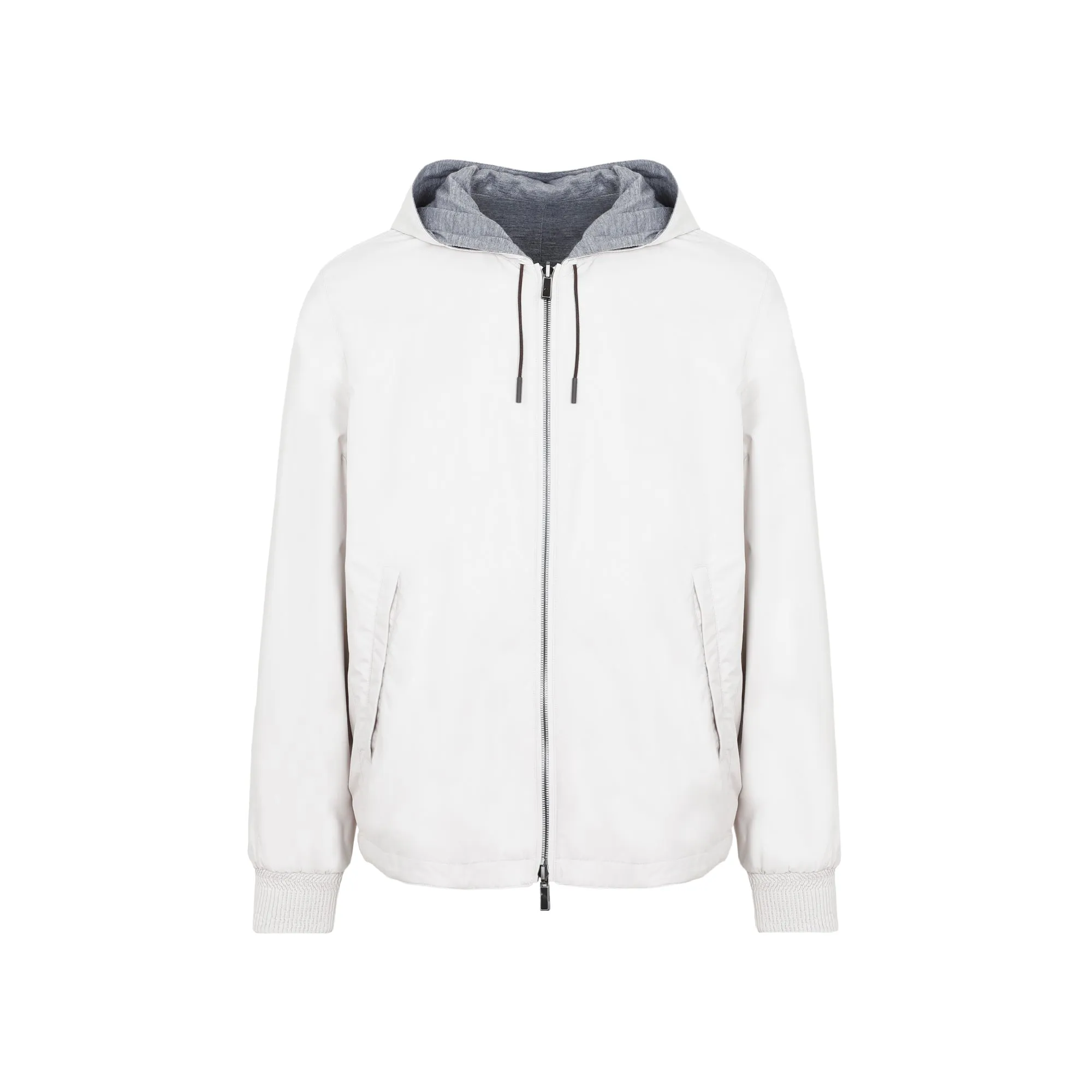 Ermenegildo Zegna Reversible Zipped Hooded Jacket