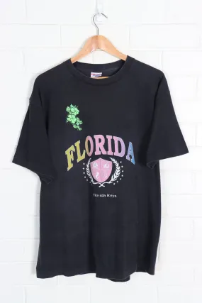 Florida Keys Rainbow Nautical Crest Destination Tee (XL)