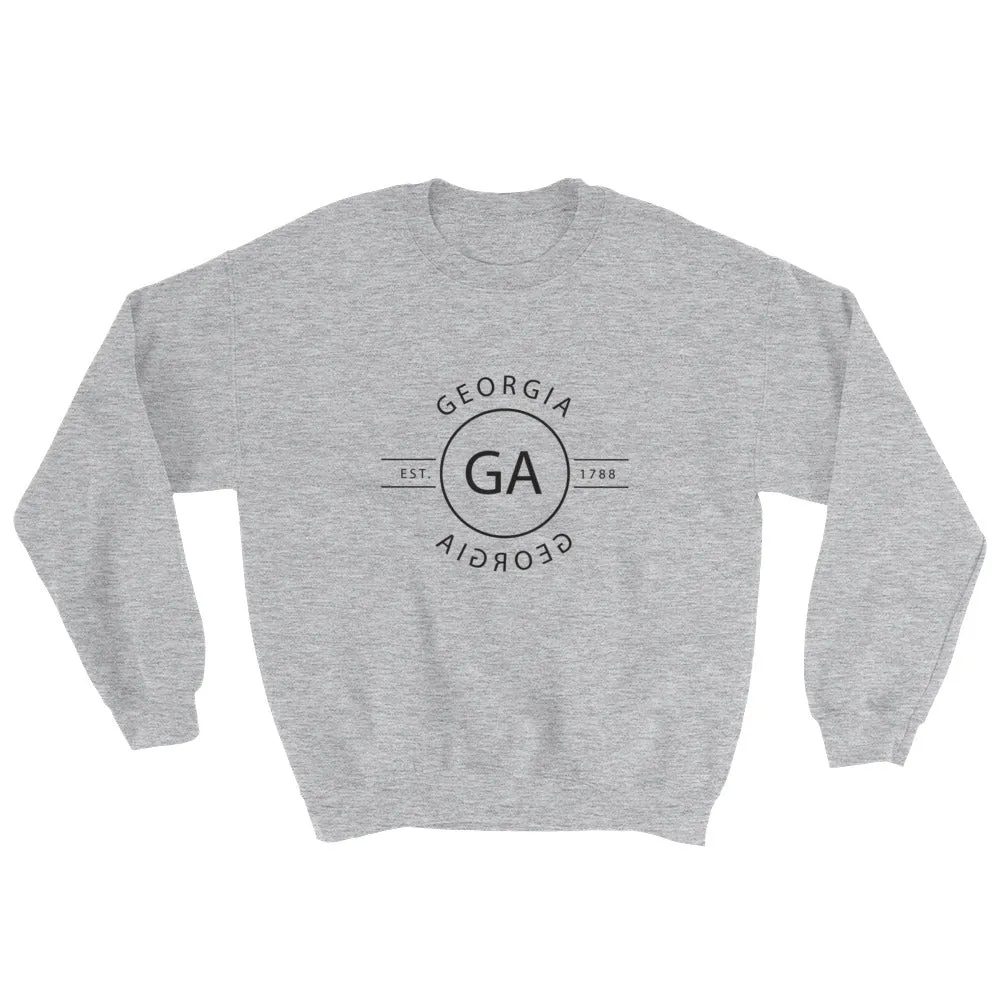 Georgia - Crewneck Sweatshirt - Reflections