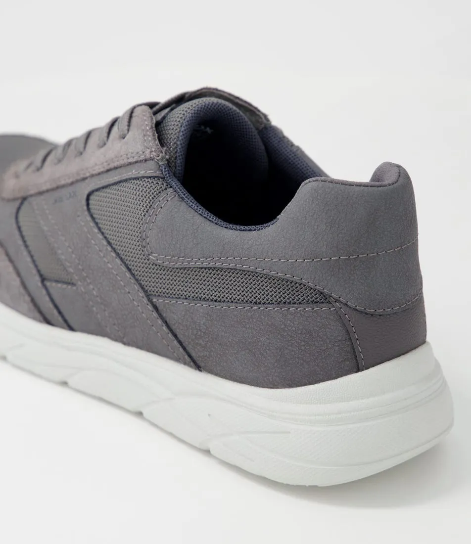 GEOX U Portello Grey Mesh Sneakers