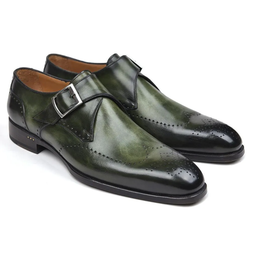 Gradient Color Men's Formal Shoes