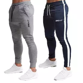 Gyms Jogging  Fitness Casual Long Pants Workout Skinny Sweatpants