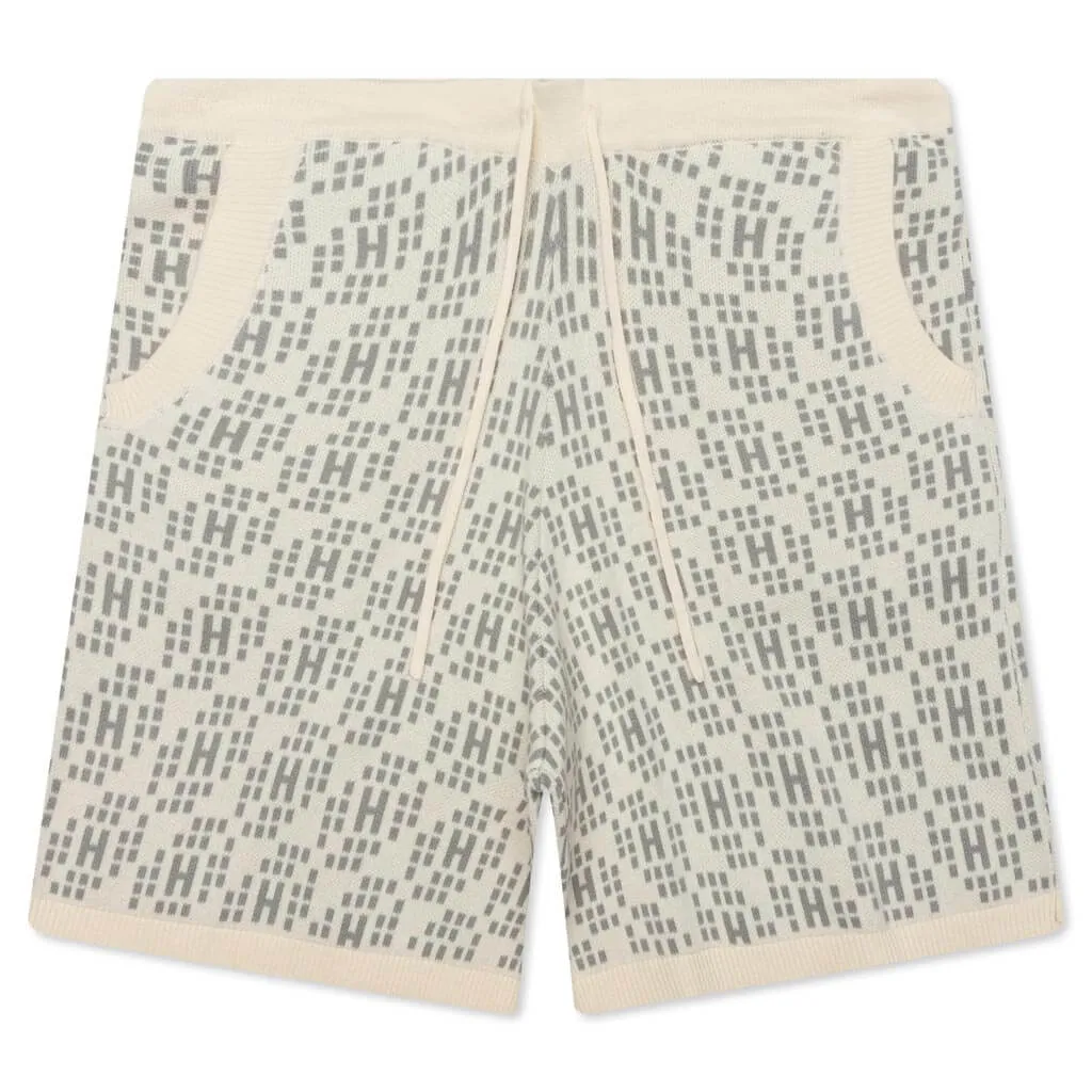 H Knit Short - Bone