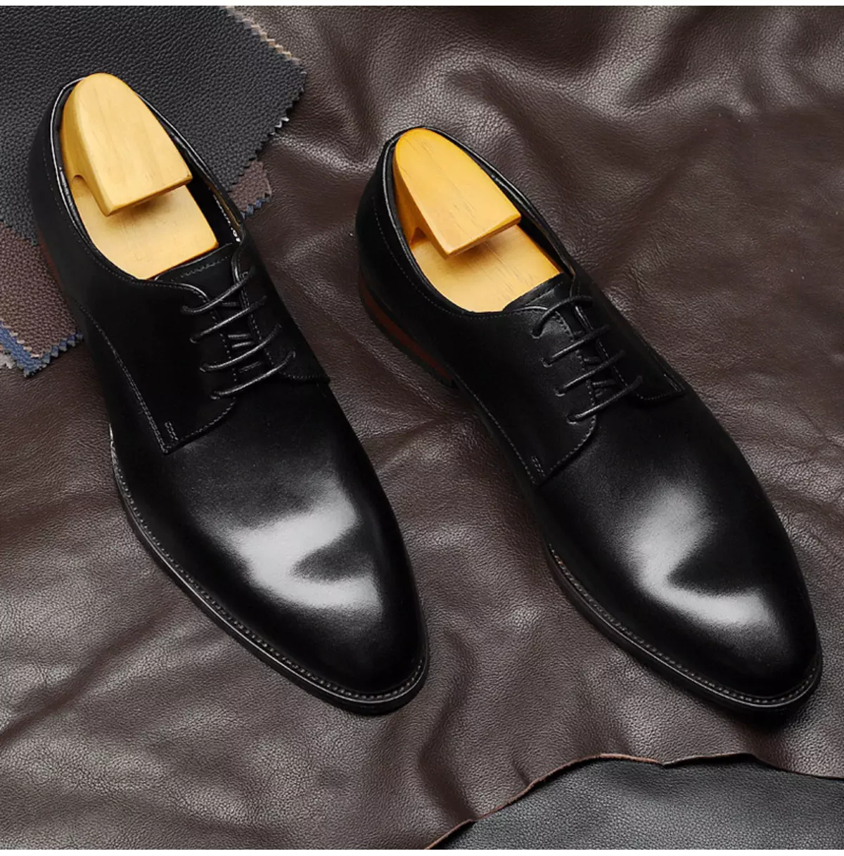 Handmade Men's Full-Grain Leather Formal Shoes