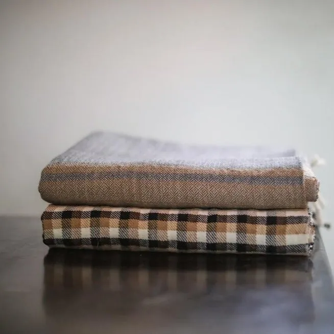 Hansa Plaid Throw Blanket