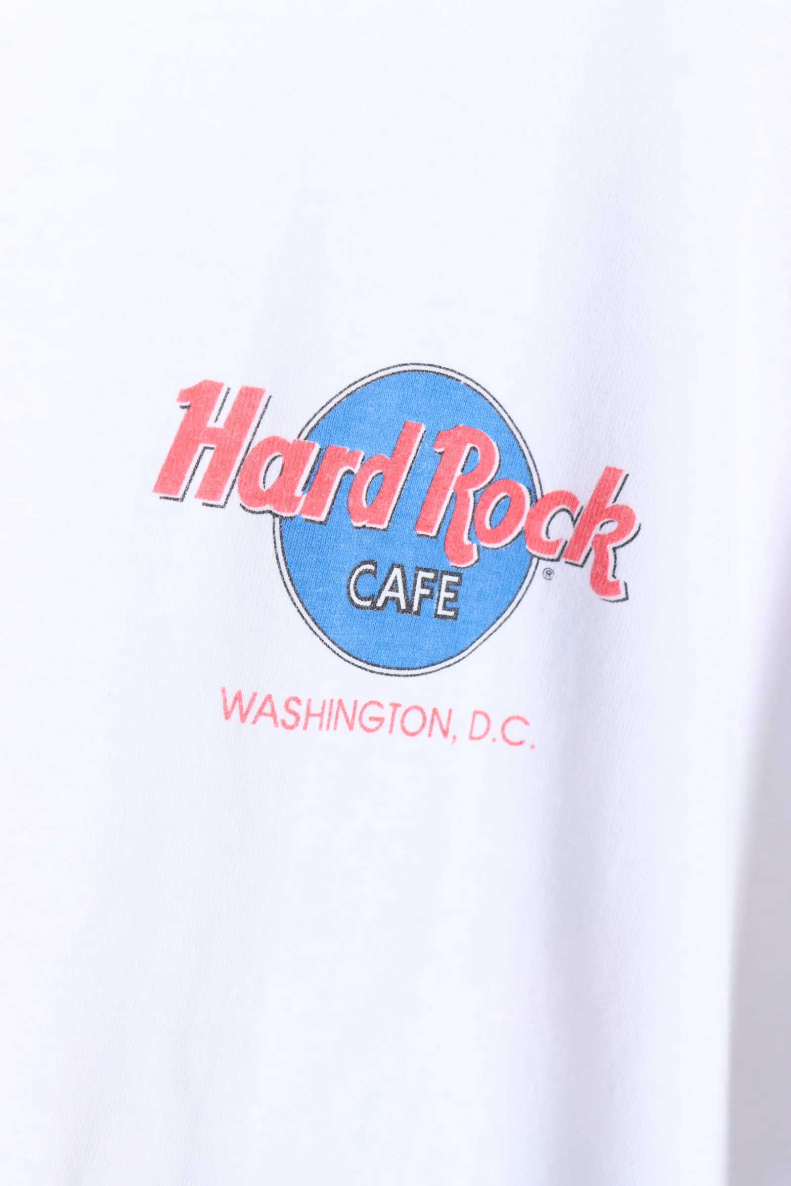 HARD ROCK CAFE Washington 'Embassy of Rock n Roll' Eagle Tee USA Made (XL)