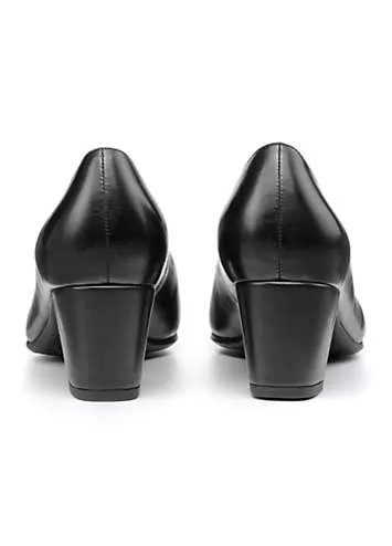 Hotter Rumba Black Formal Shoes | Kaleidoscope