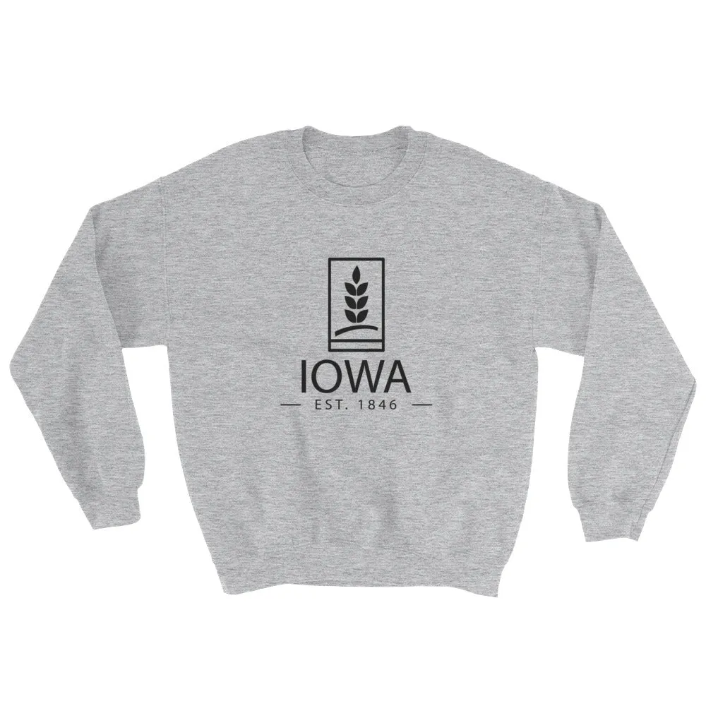 Iowa - Crewneck Sweatshirt - Established