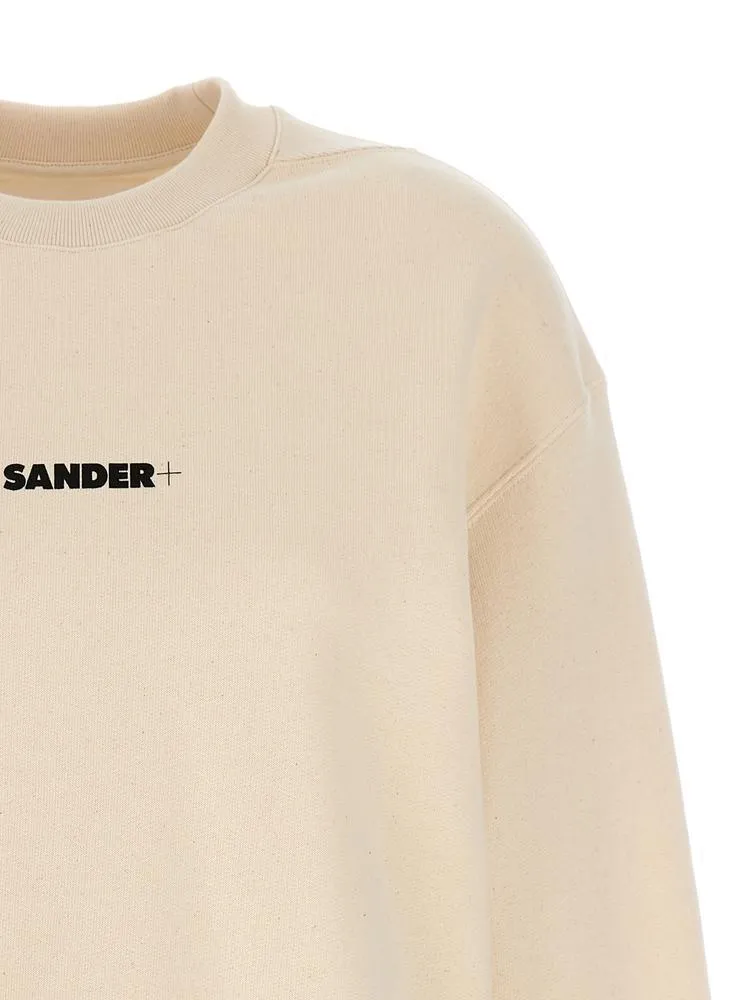 Jil Sander  |Cotton Logo Hoodies & Sweatshirts