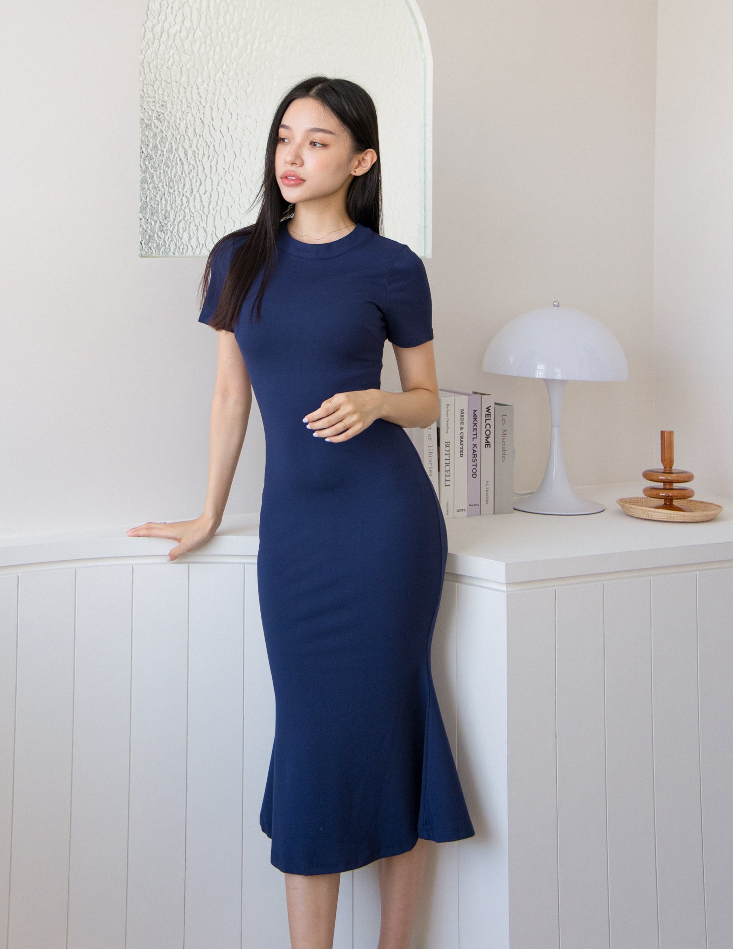 Judy Dress in Navy