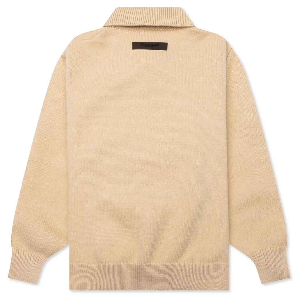 Kid's Knit Polo - Sand