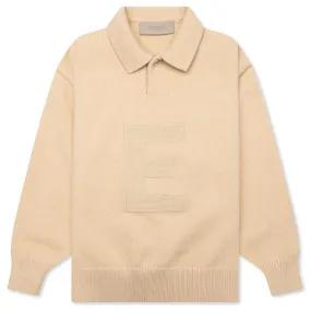 Kid's Knit Polo - Sand