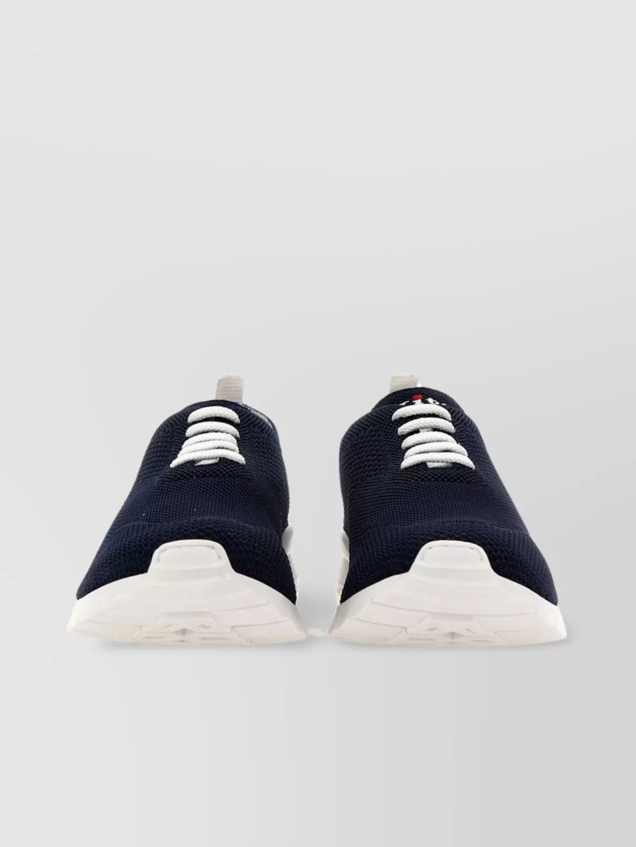 Kiton   Cotton mesh sneakers notched sole