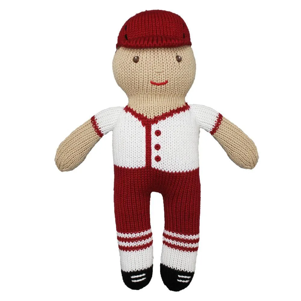 Knit Baseball Player