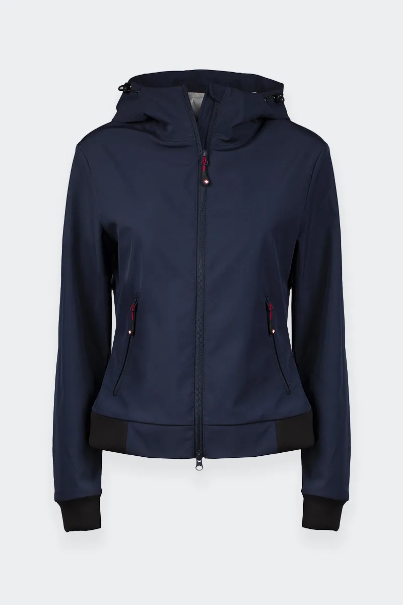 LADY TECH FRONTIER JACKET BLU NAVY