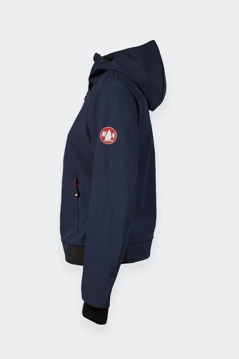 LADY TECH FRONTIER JACKET BLU NAVY