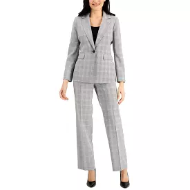 Le Suit Womens Petites Woven 2PC Pant Suit