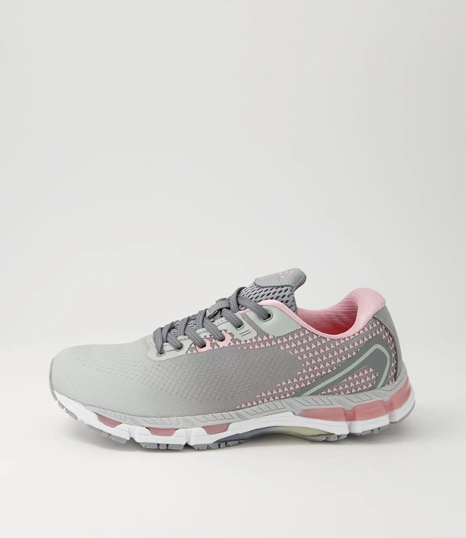 LYNX Icon Snr G Lace Grey Pink Mesh Sneakers