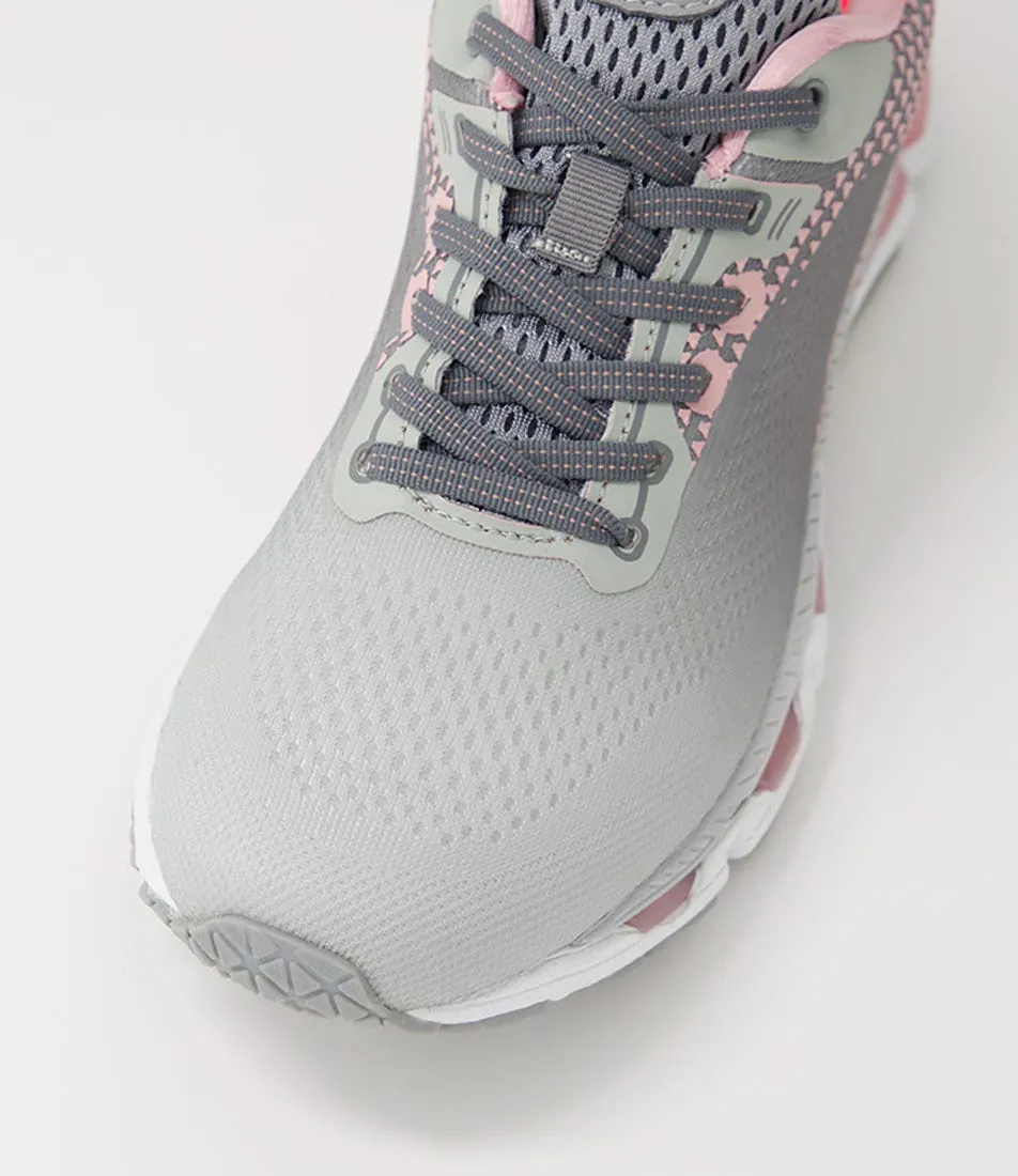 LYNX Icon Snr G Lace Grey Pink Mesh Sneakers