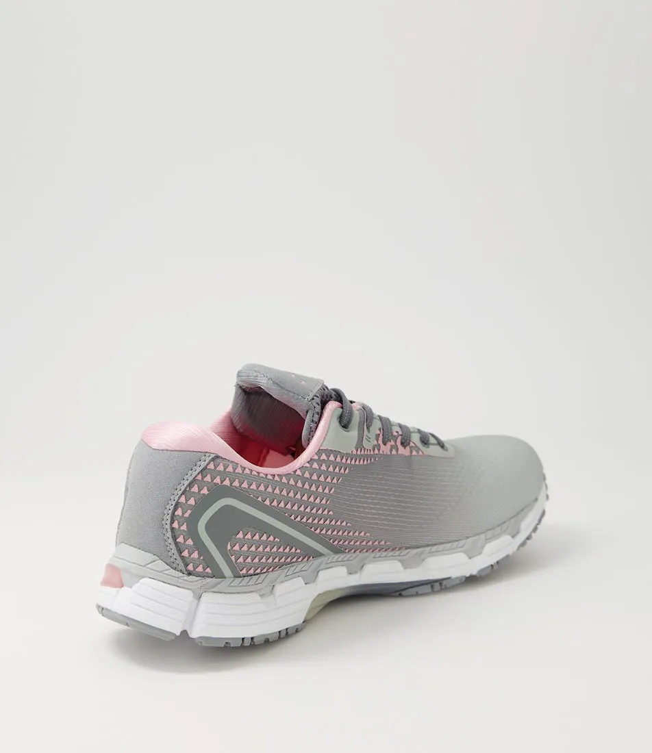 LYNX Icon Snr G Lace Grey Pink Mesh Sneakers